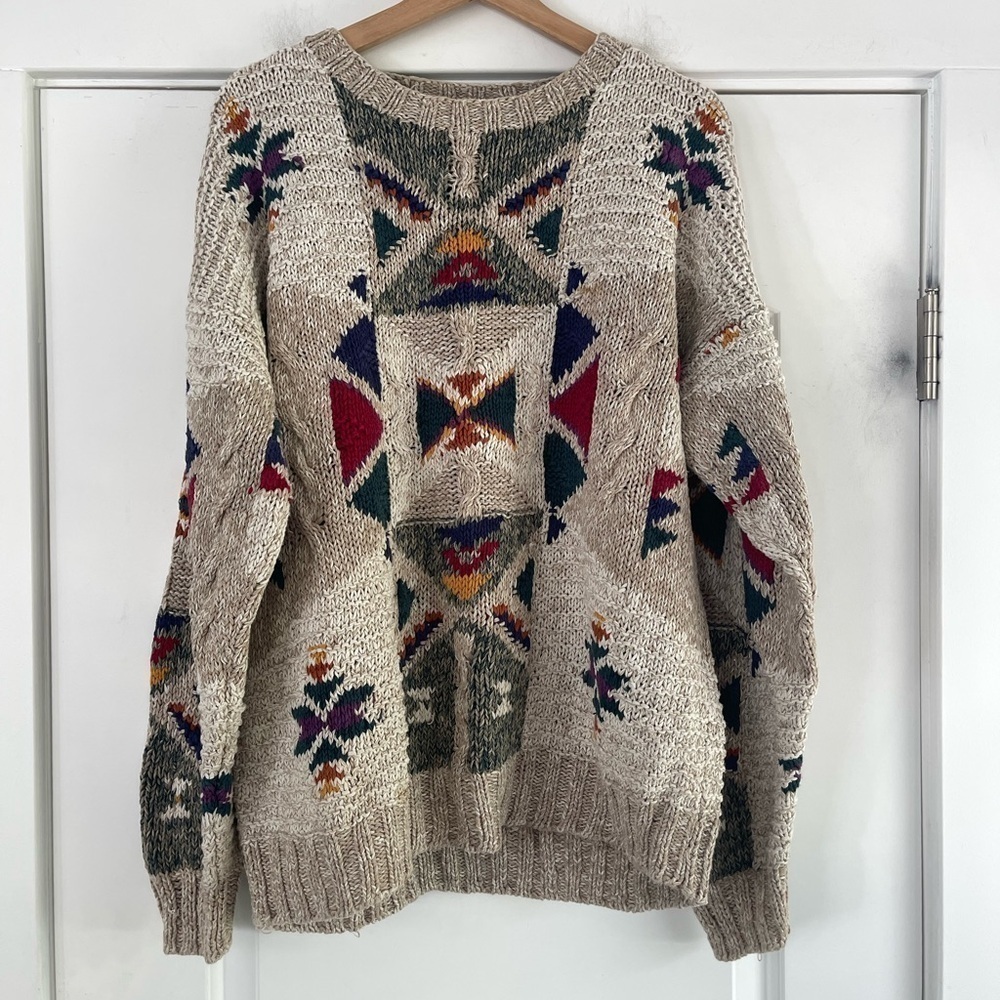 Vintage Woolrich Patterned Sweater - M/L